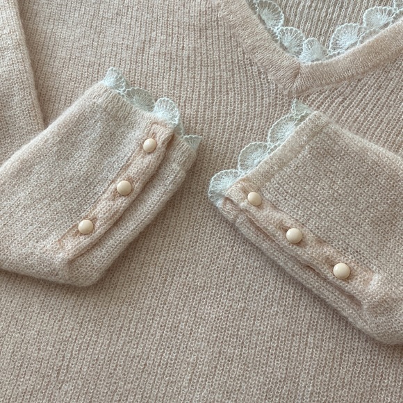 Sézane pink knit - Picture 3 of 5